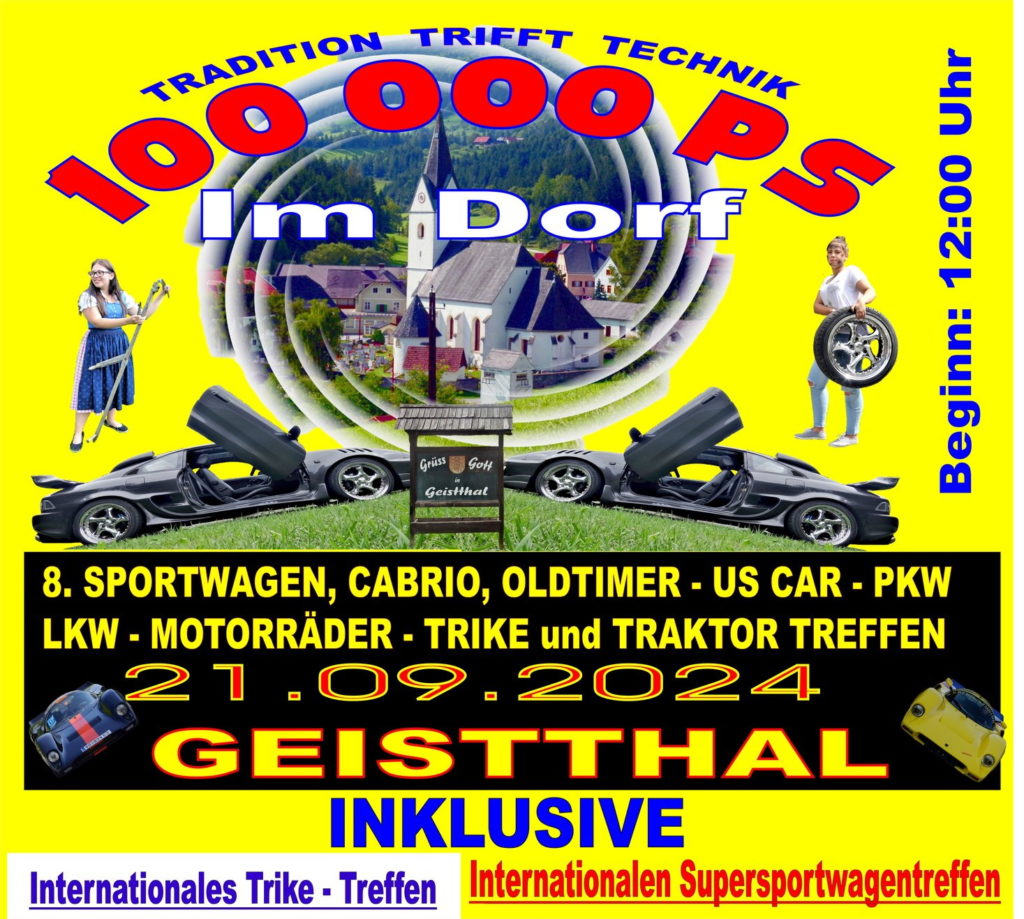 100.000PS im Dorf 2024 | Geistthal