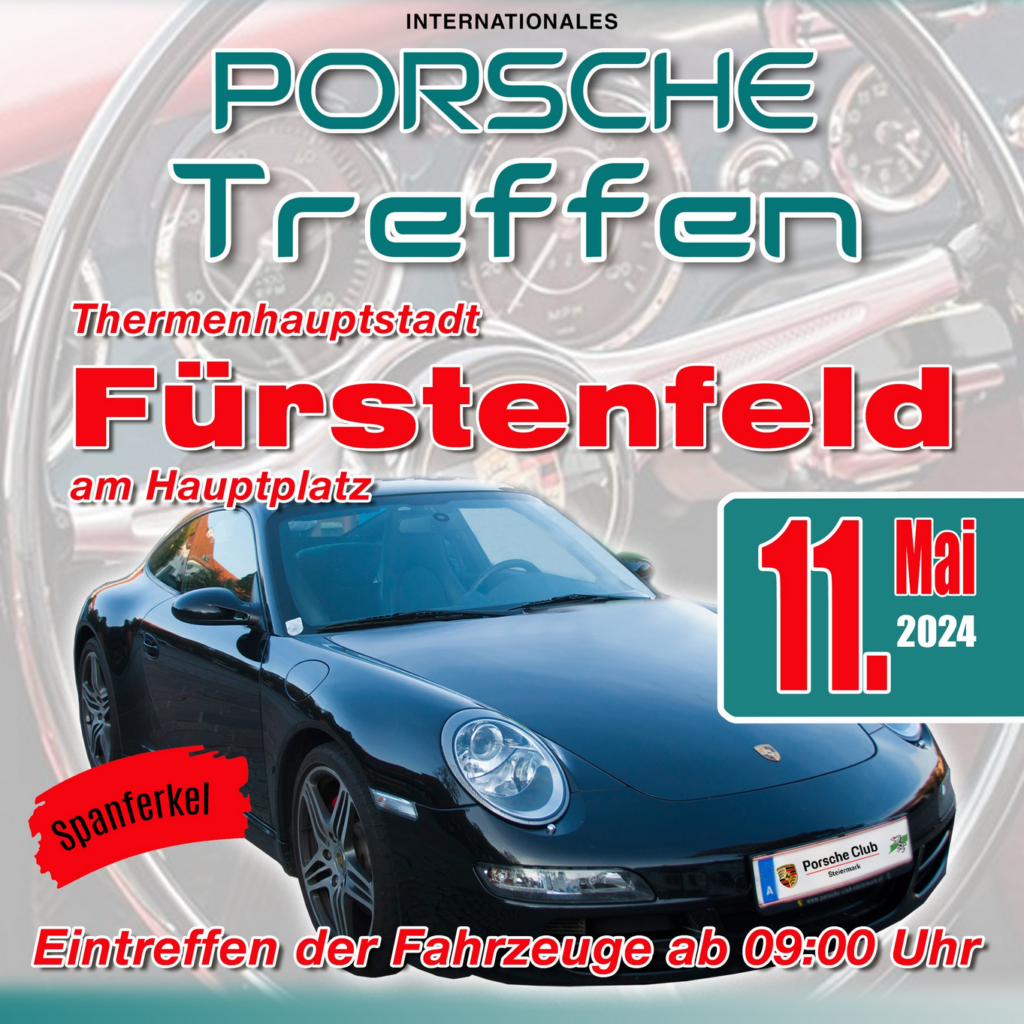 1. Internationales PORSCHE Treffen | Fürstenfeld