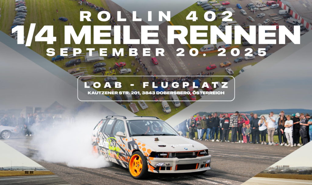 Rollin‘ 402 1/4 Meile Rennen 2025 – LOAB